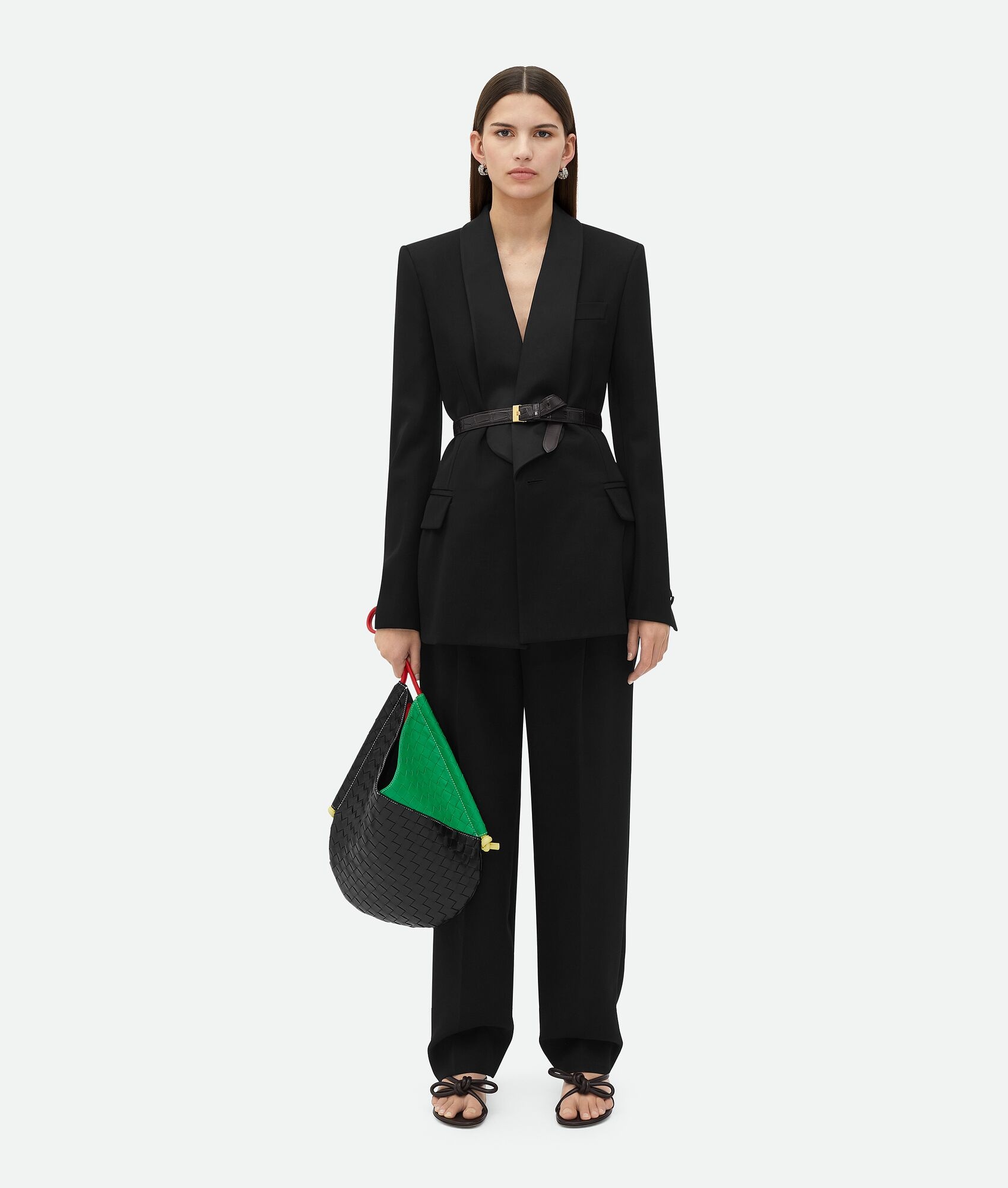 Wool Grain De Poudre Trousers - 4