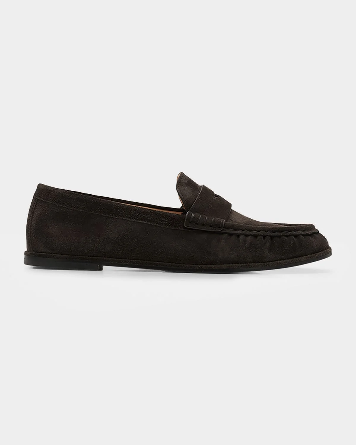 Spencer Suede Penny Loafers - 1