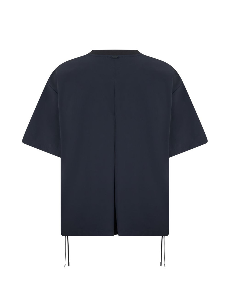 Herno drawstring-hem T-shirt outlook