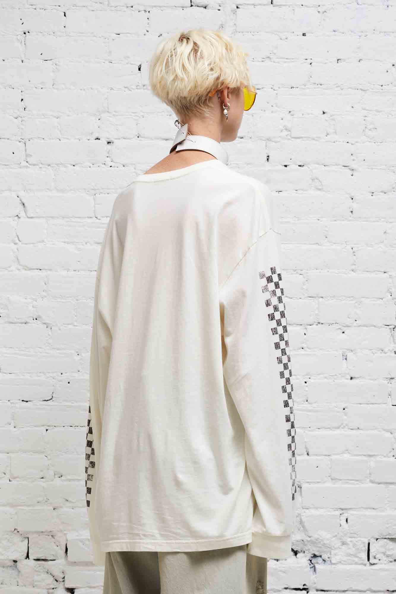 SKATE LONG SLEEVE T - WHITE - 4