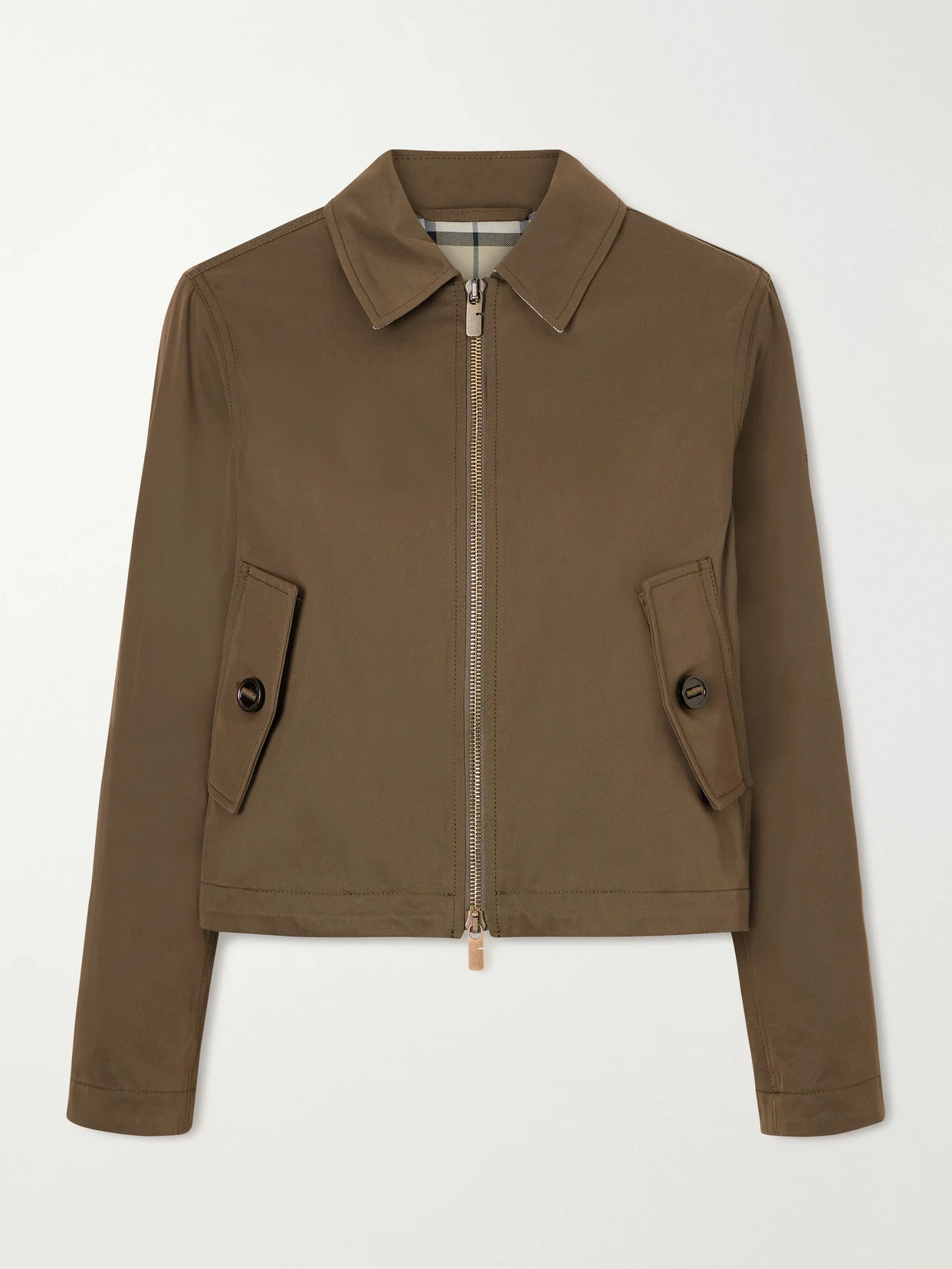 Gabardine Capsule Cotton-blend Jacket - 1