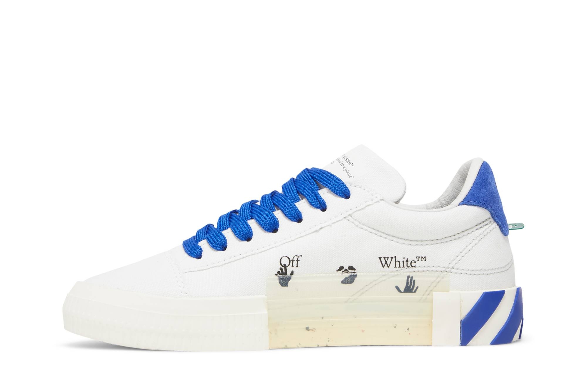 Off-White Wmns Vulc Sneaker 'White Blue' - 3