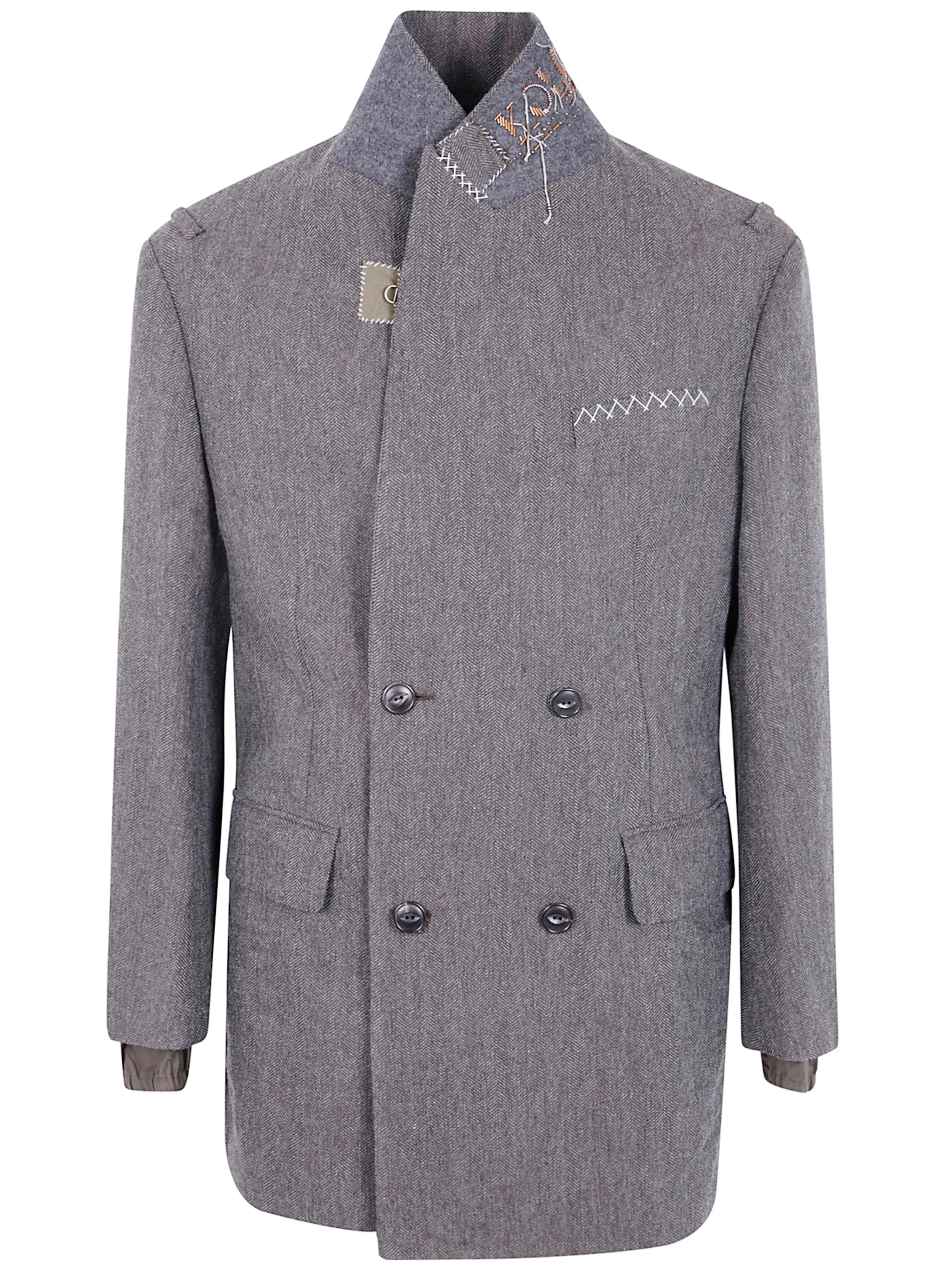 "Jacket 02" Split Double Breast Coat - 1