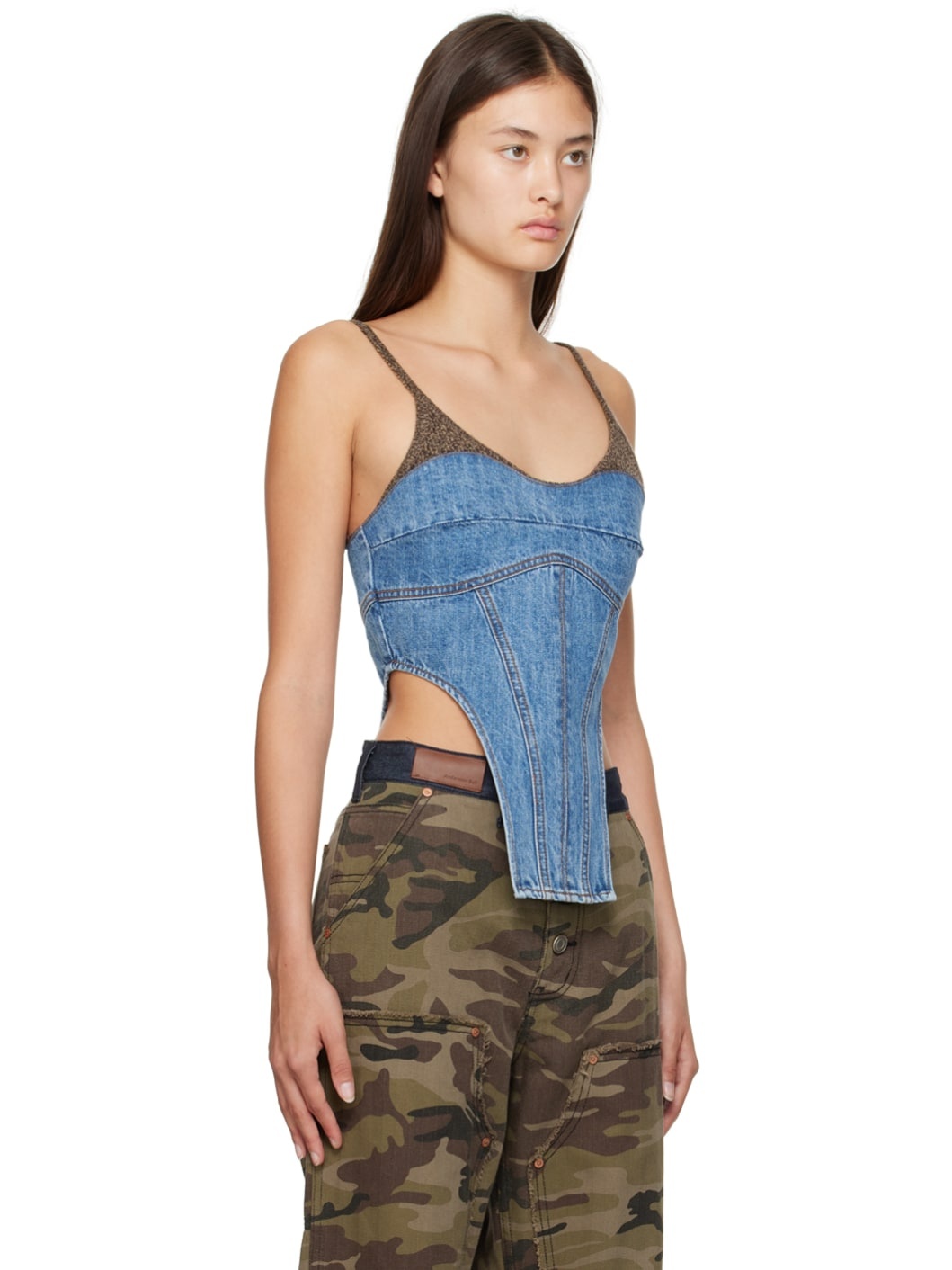 Blue Chuko Denim Camisole - 2