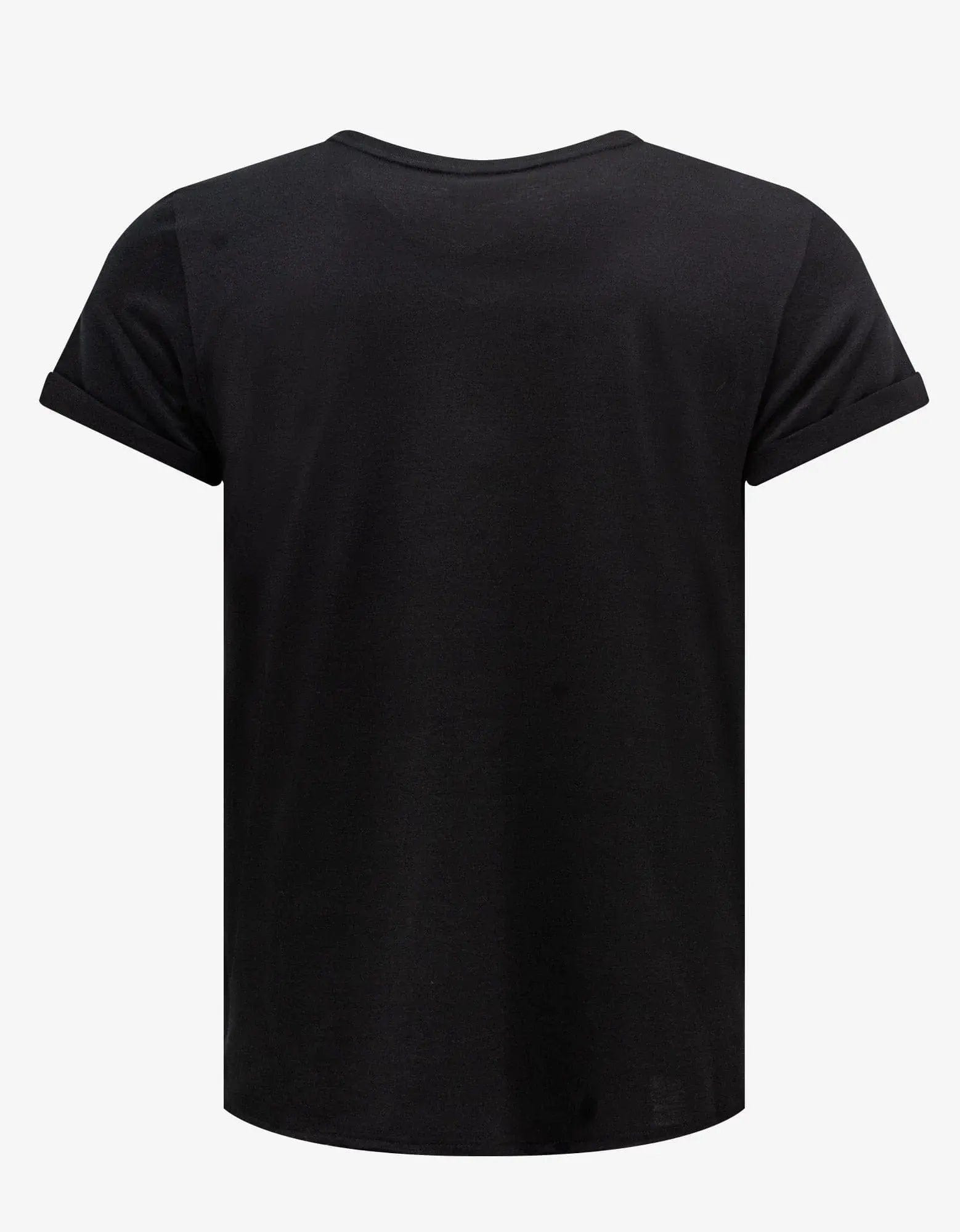 Saint Laurent Black Rive Gauche Logo T-Shirt - 2