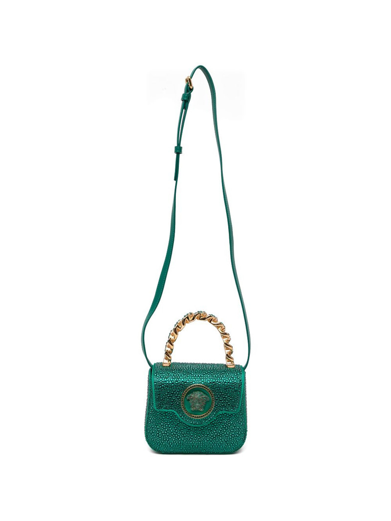 chain medallion satchel 1