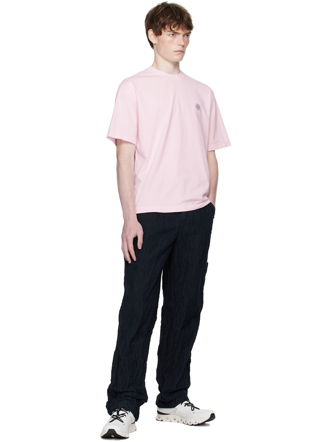 Pink 2100025 Combed Organic Cotton Jersey T-shirt - 4