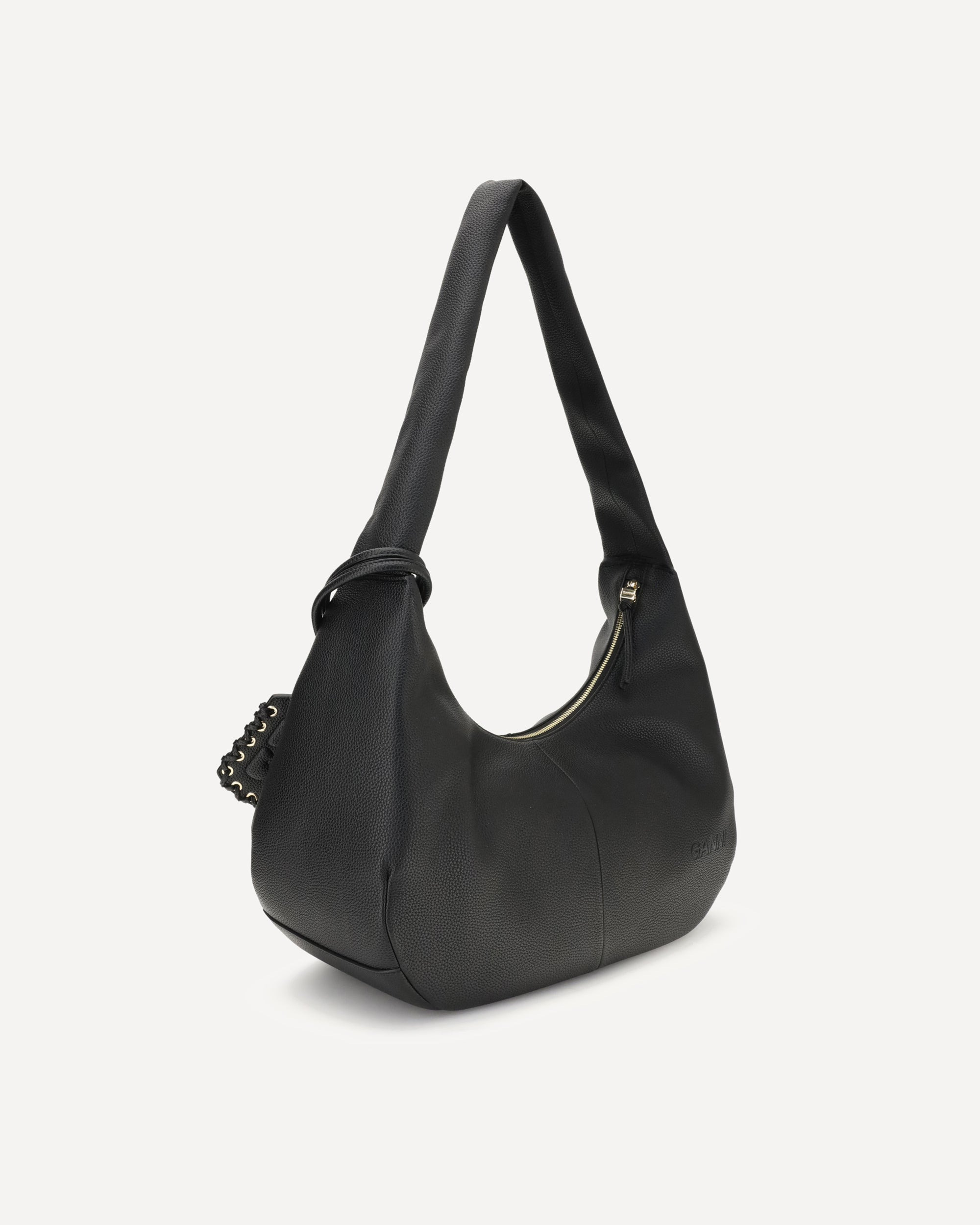 Leather hobo Shoulder Bag - 3