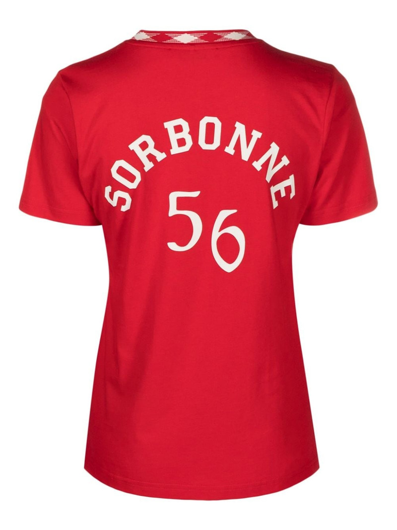 WALES BONNER x Sorbonne organic cotton T-shirt outlook