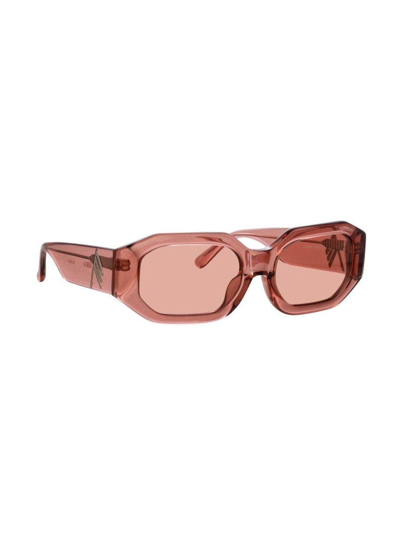 LINDA FARROW Blake oval-lenses sunglasses outlook