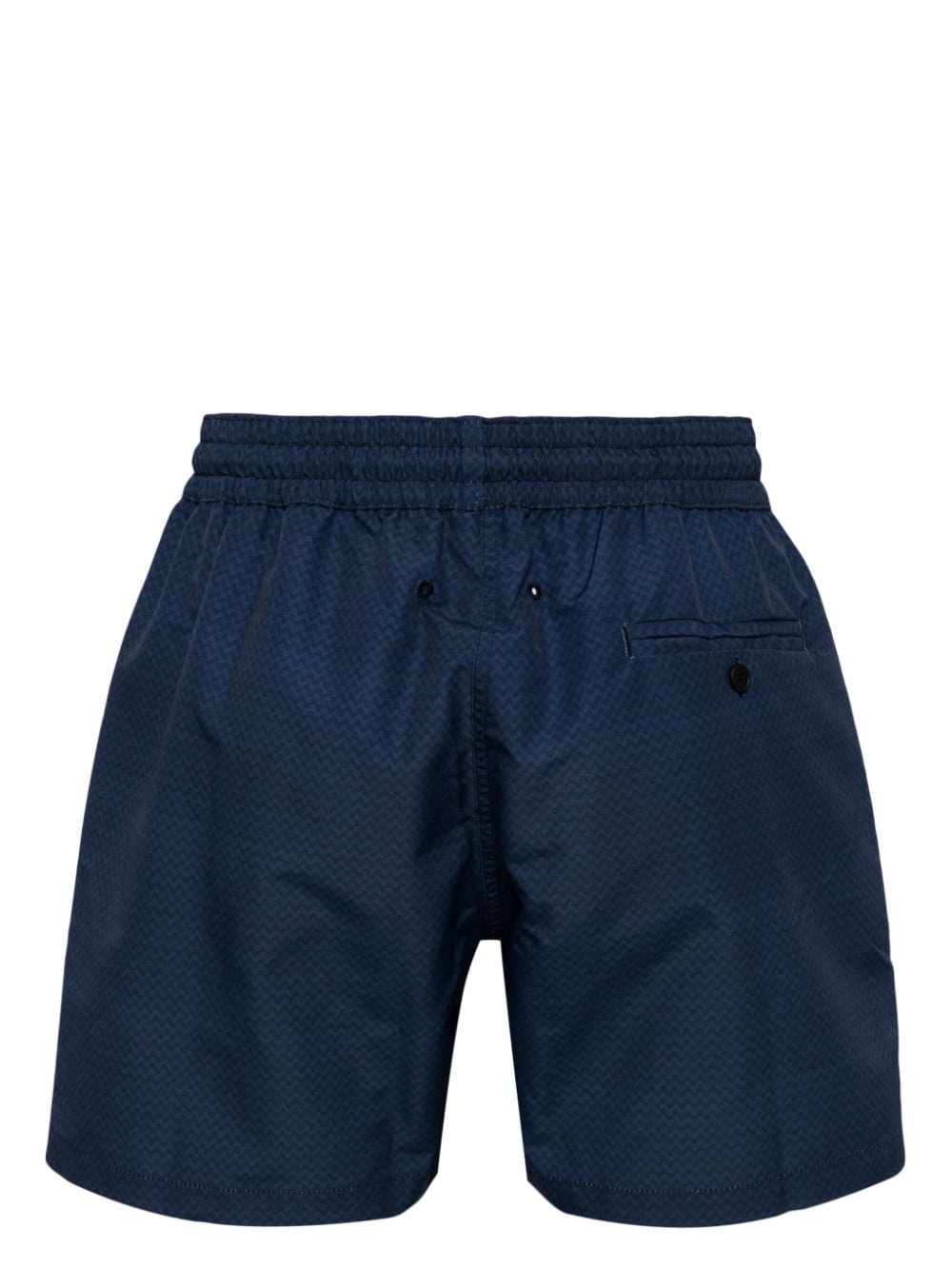 Copacabana-print drawstring swim shorts - 2