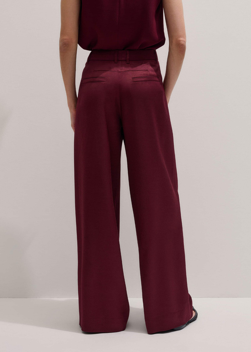 Pleat Straight Pant 3