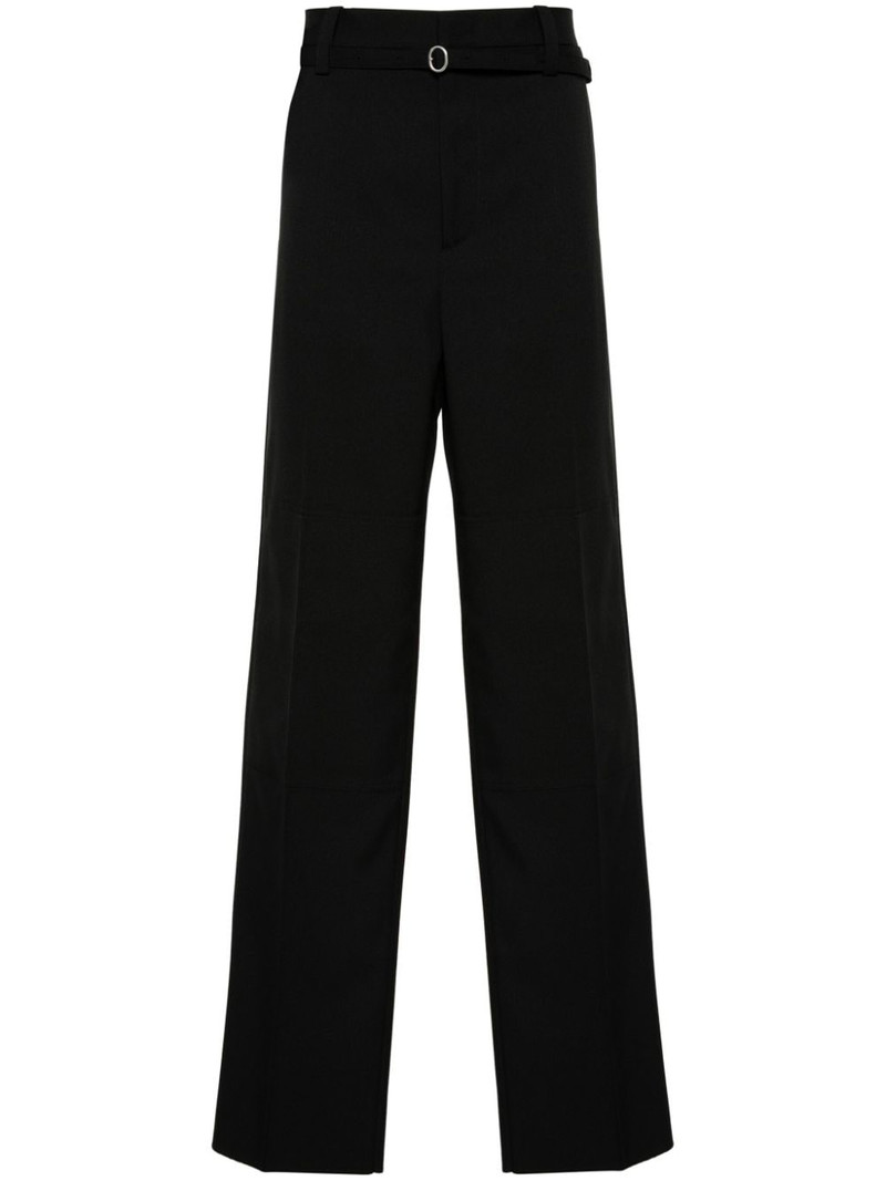 belted tailored trousers 1