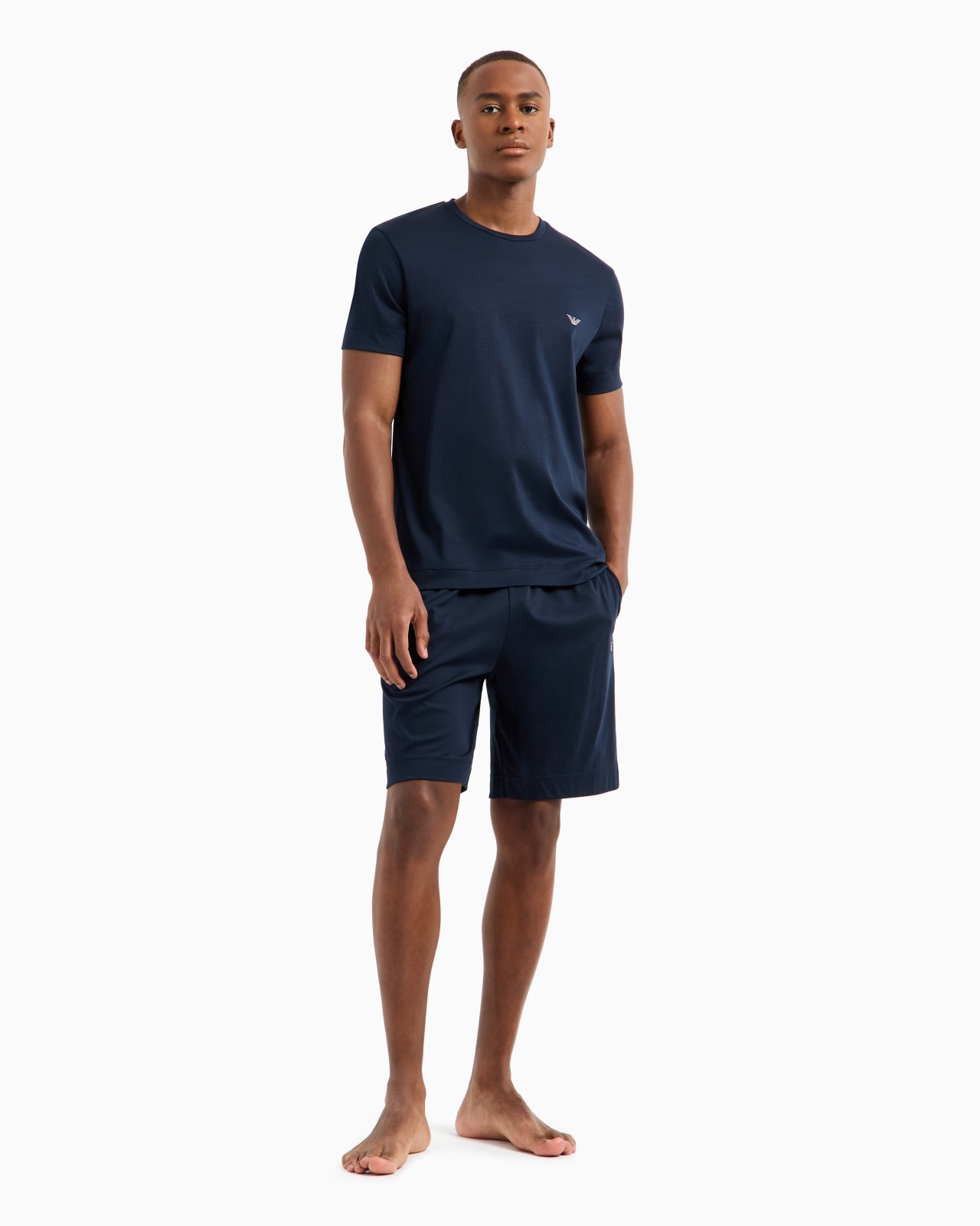 DELUXE JERSEY PYJAMAS WITH BERMUDA SHORTS - 2