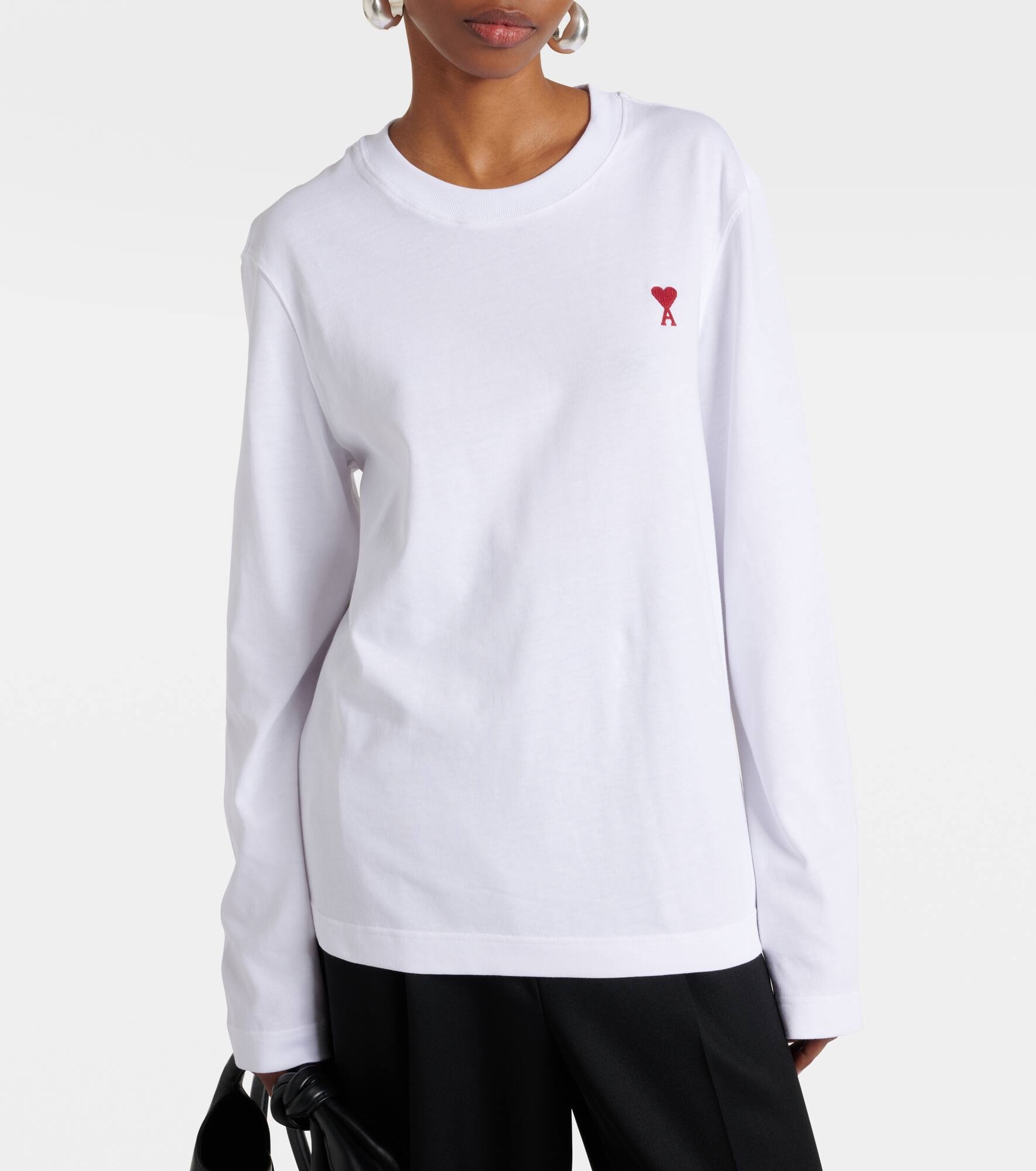 Ami de Cœur cotton jersey sweatshirt - 5