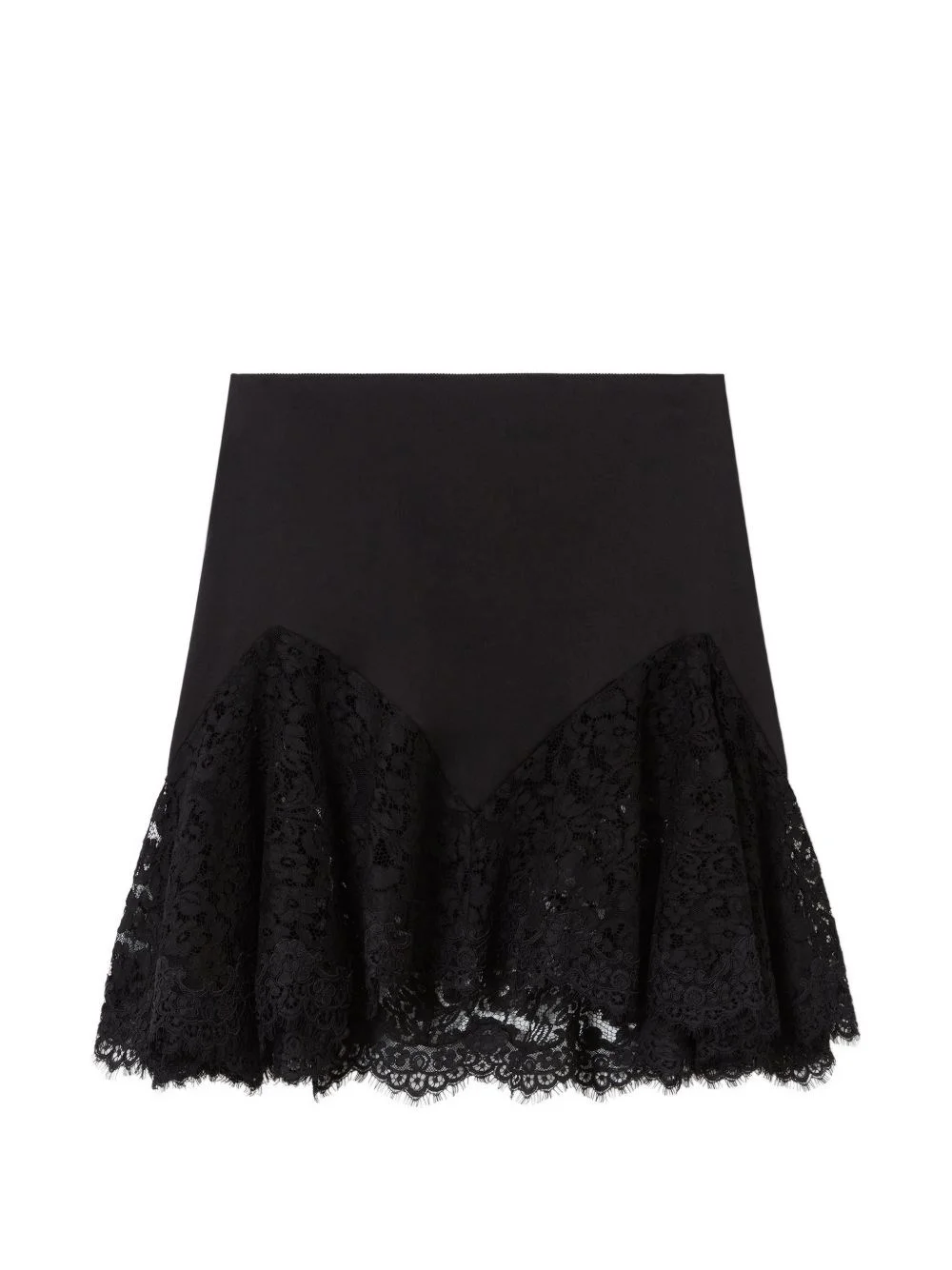 Lace trimmed skirt - 1