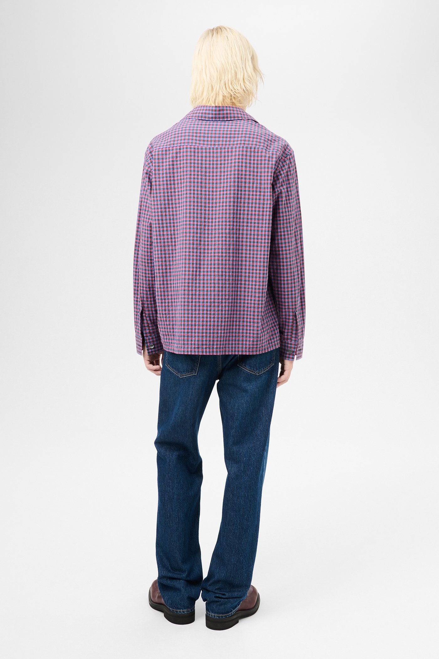 Heusen Shirt Venice Check Almost Seersucker - 6