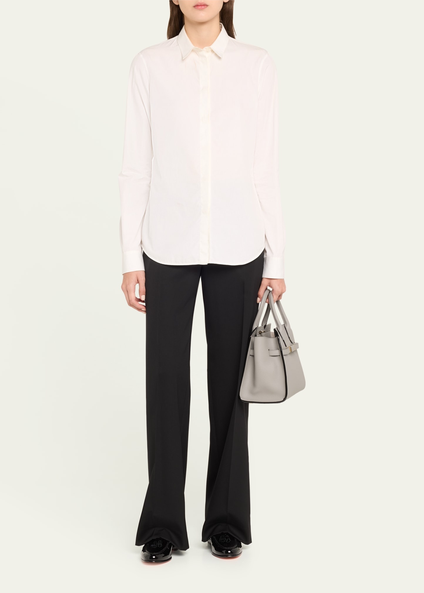 Milano Mini Leather Tote Bag - 5