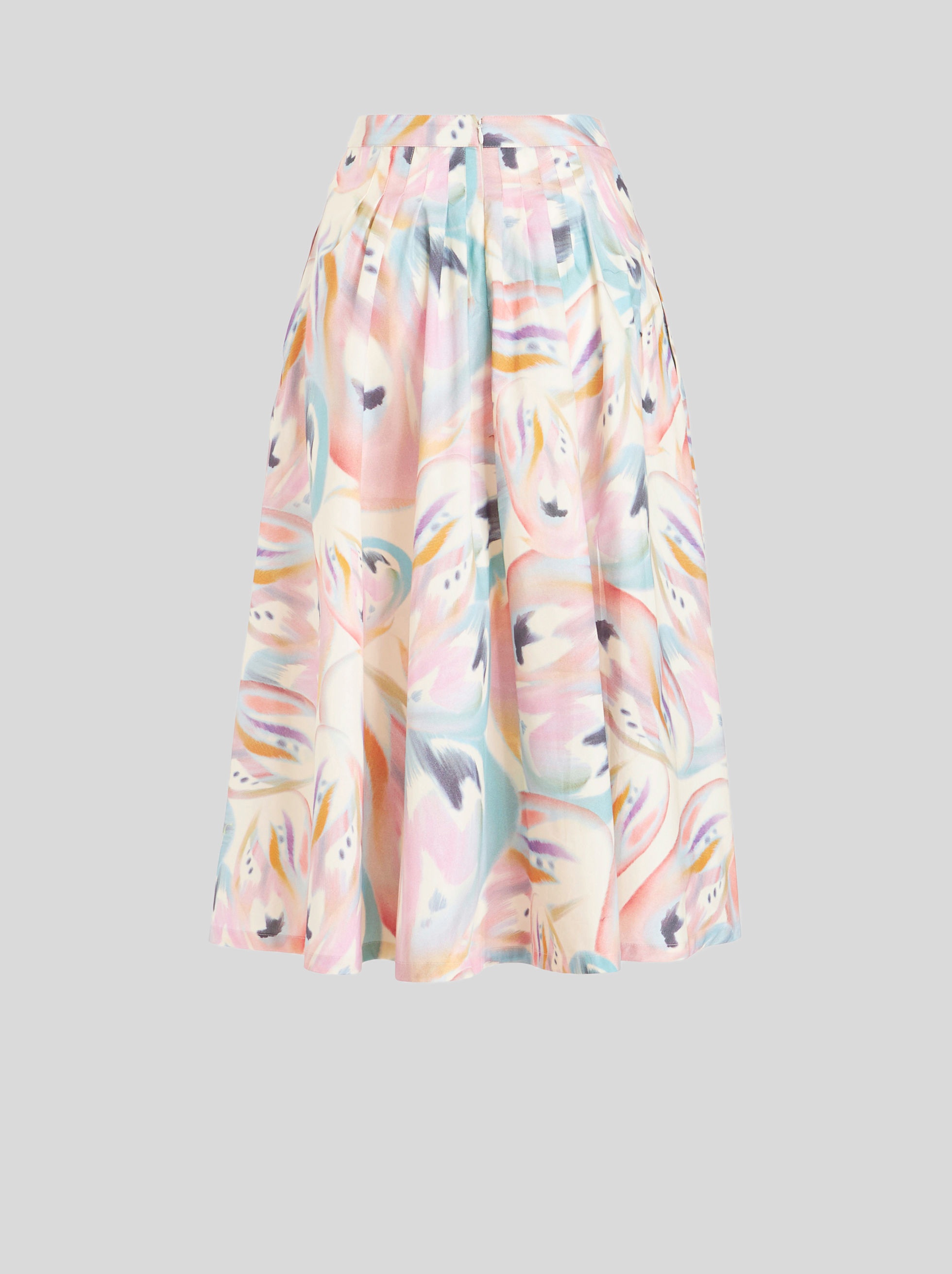 COTTON SKIRT WITH BUTTERFLY WINGS - 5