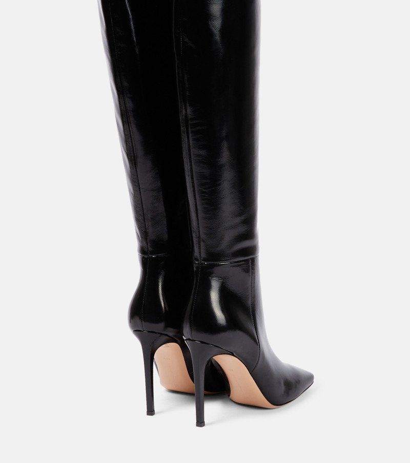 Christina leather over-the-knee boots 3