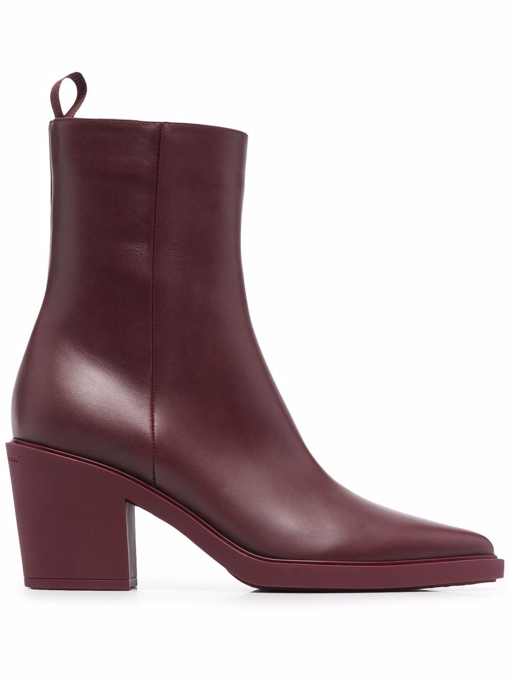 Gianvito Rossi heeled ankle boots - Brown