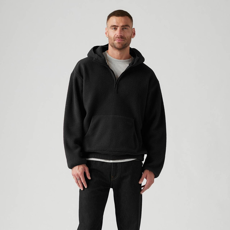 HOODED SHERPA PULLOVER 2