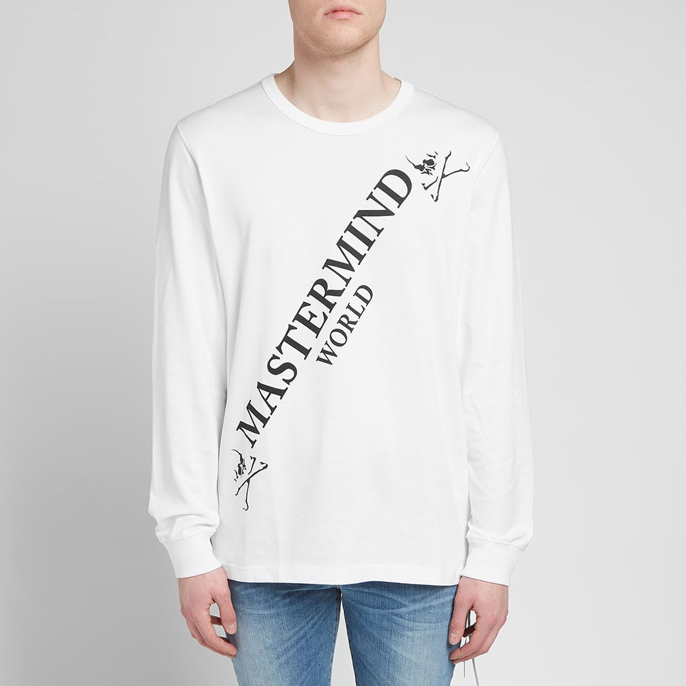 MASTERMIND WORLD Long Sleeve Big Logo Tee - 4