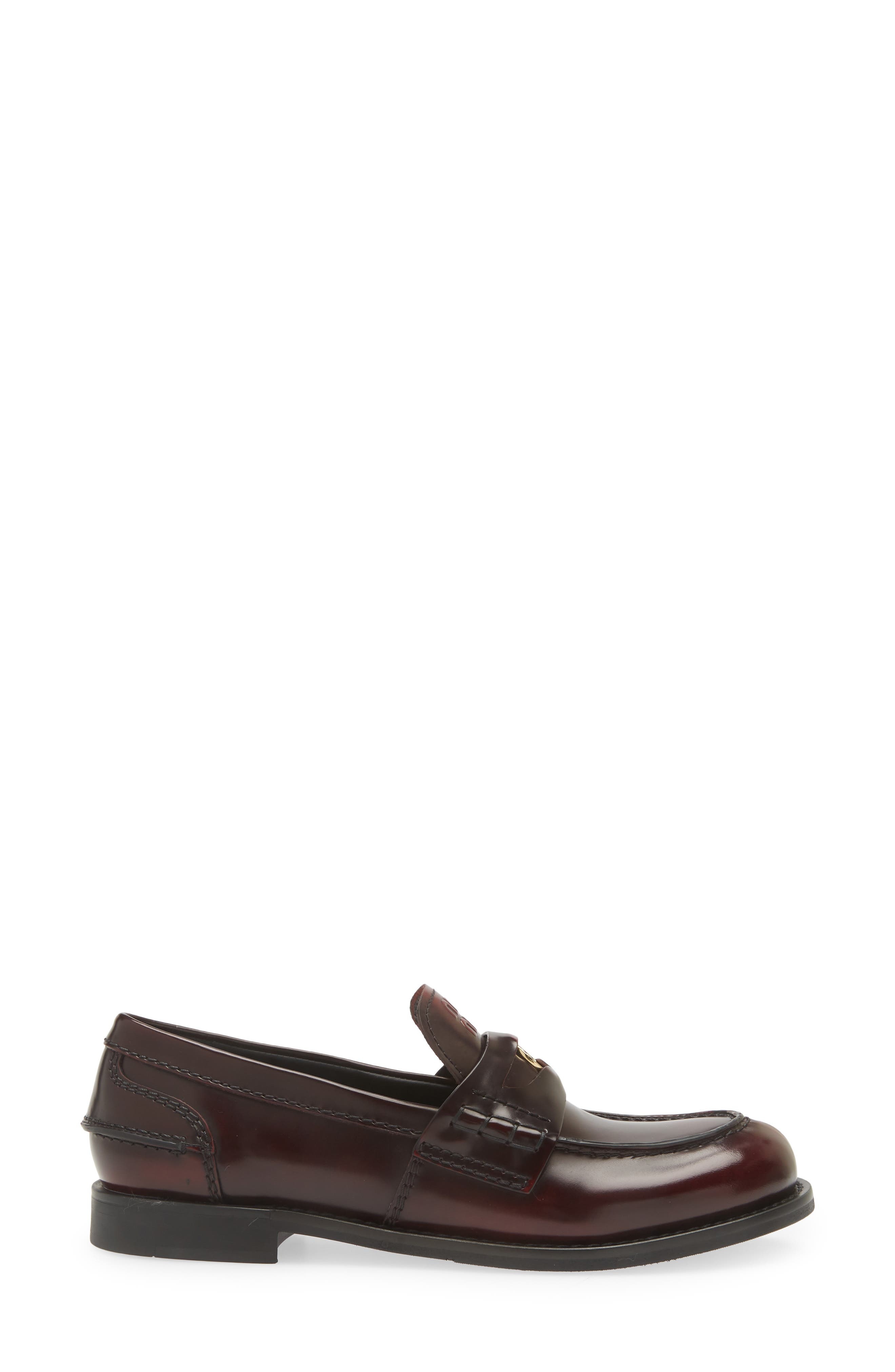 Miu Miu Penny Loafer in Porpora at Nordstrom - 3