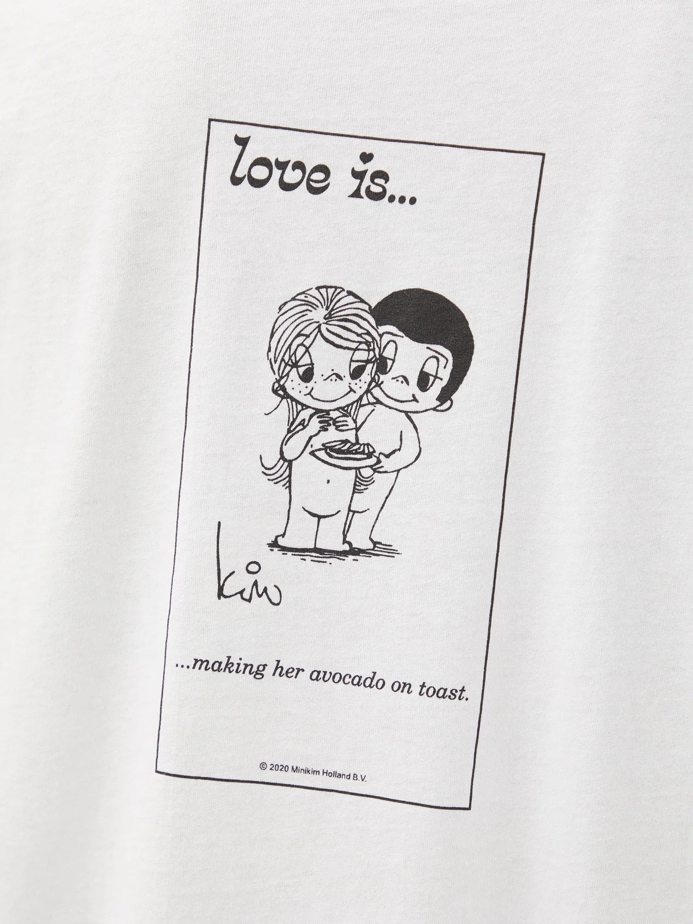 Love Is? Avocado Toast cotton-jersey T-shirt - 3