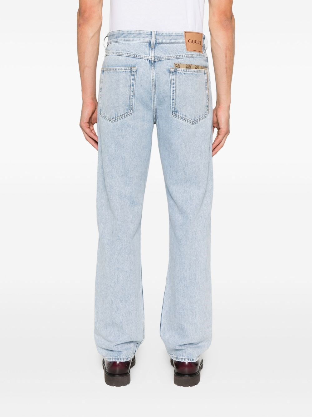 Denim cotton jeans - 4