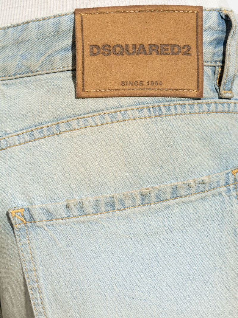 wide-leg ripped jeans 5