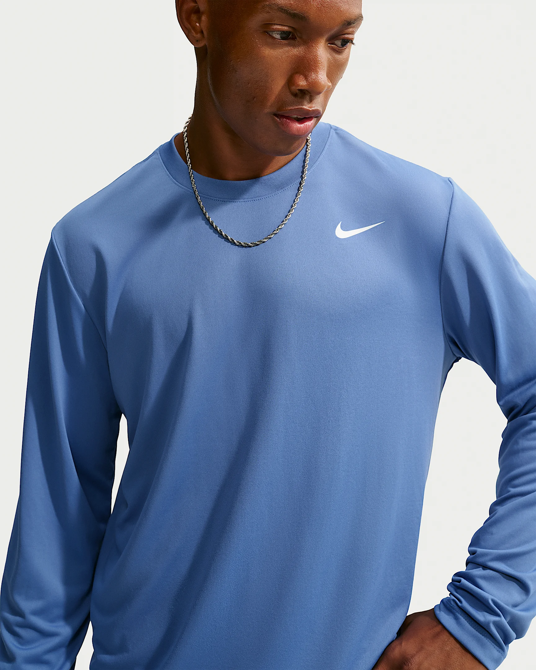 Nike Dri-FIT Legend Men's Long-Sleeve Fitness Top - 1