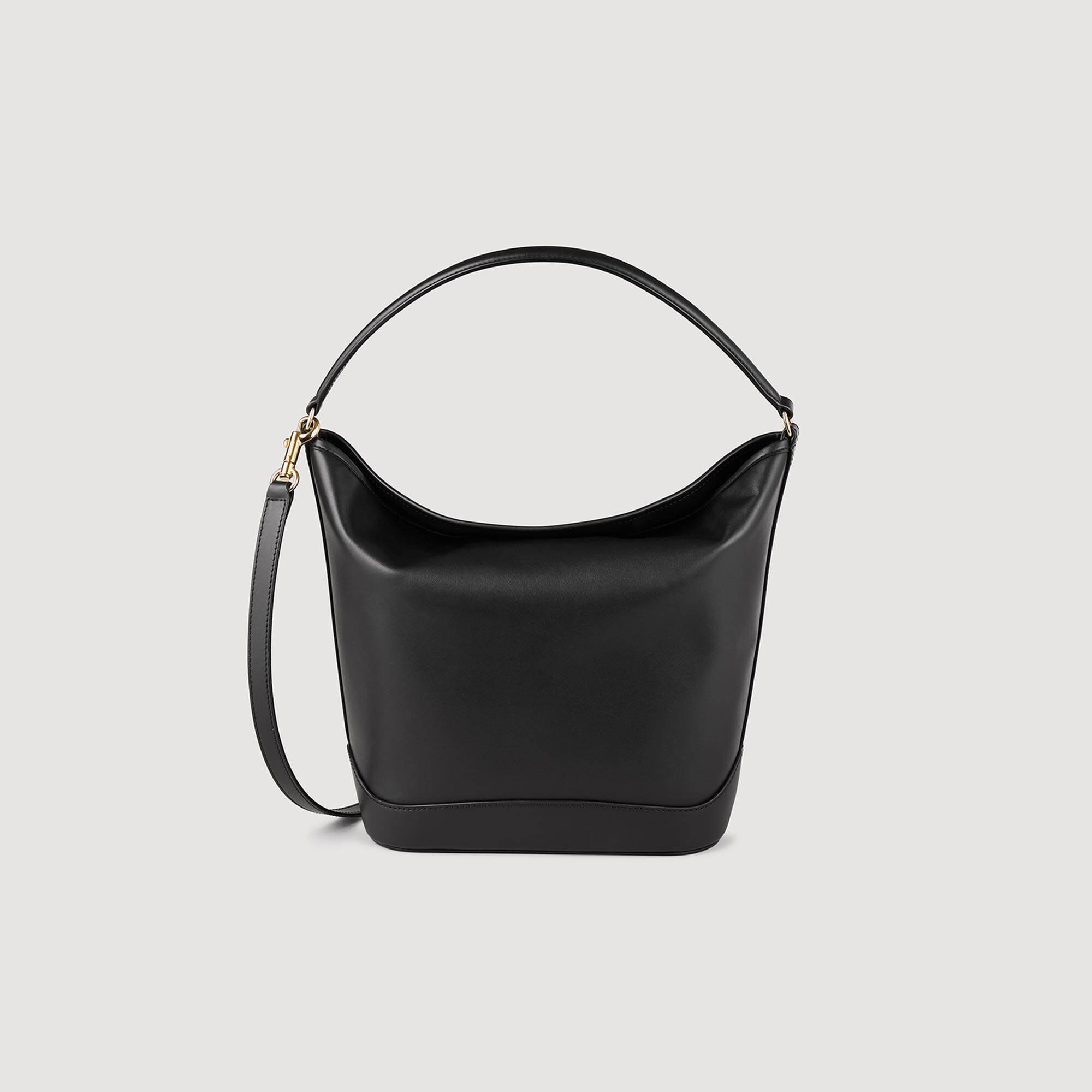 LEATHER BUCKET BAG TANGOSO - 4