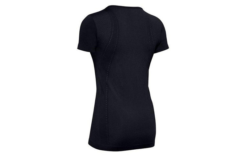 Under Armour (WMNS) Under Armour Seamless Training Sports Short Sleeve Black 1351604-001 outlook