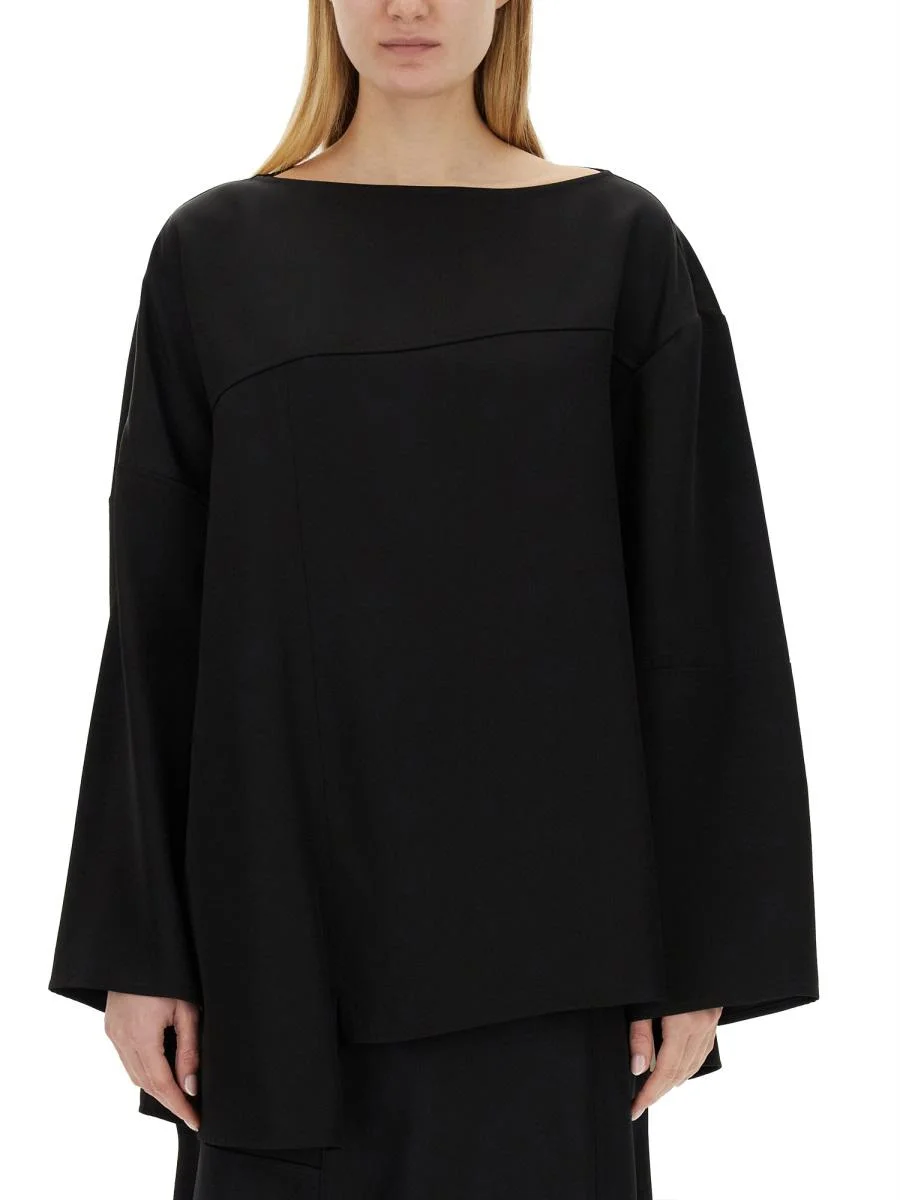 JIL SANDER ASYMMETRICAL TOP - 1