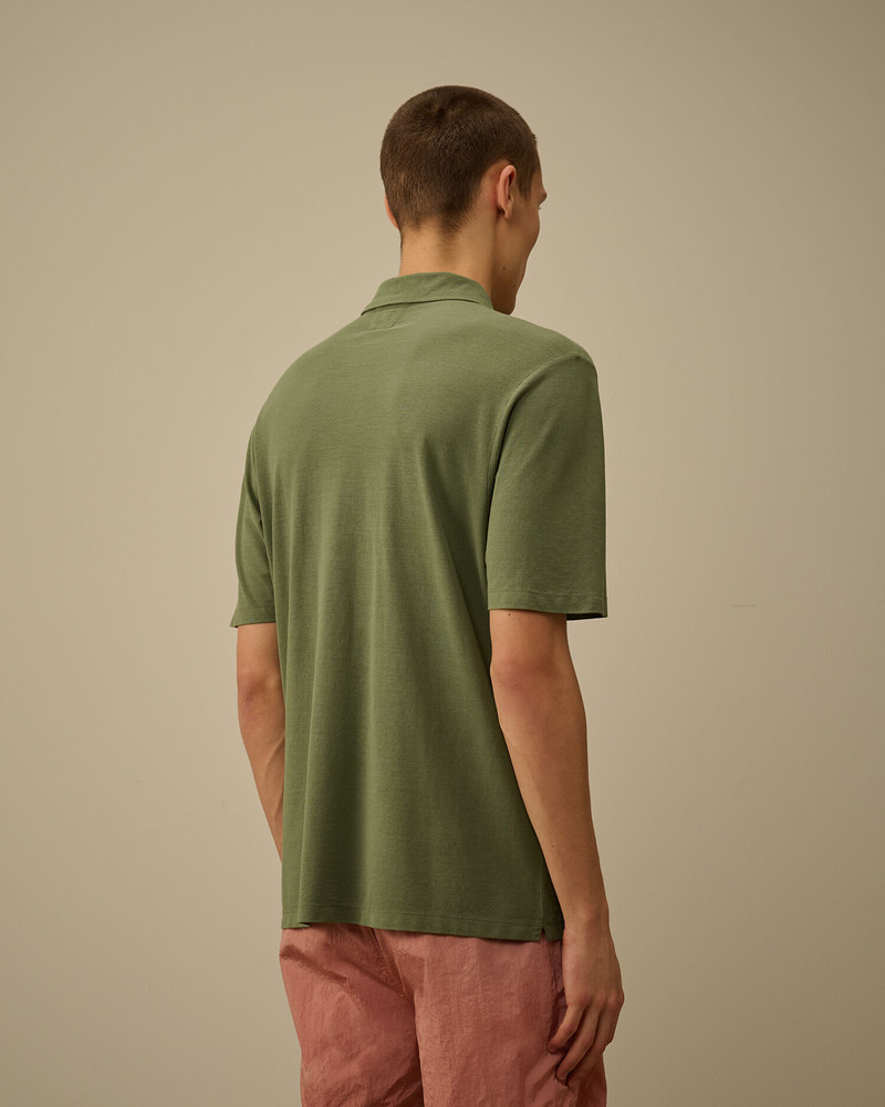 Crepe Jersey Polo 4