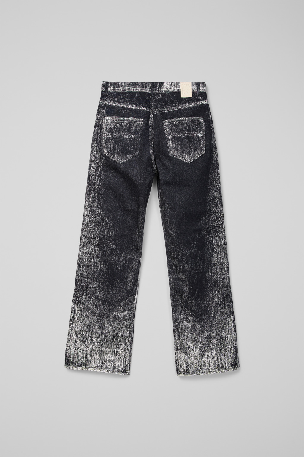 Muted black denim jeans - 3