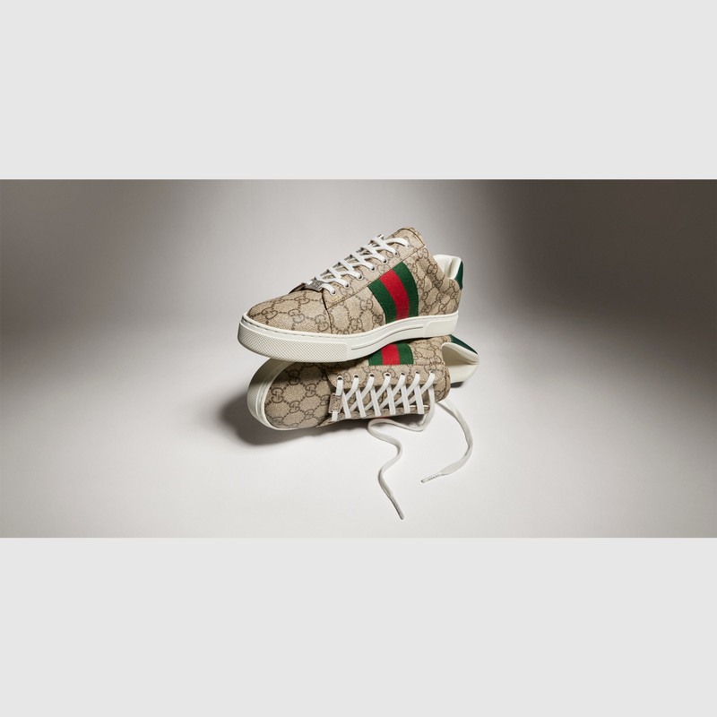 GUCCI Men's Gucci Ace sneaker with Web outlook