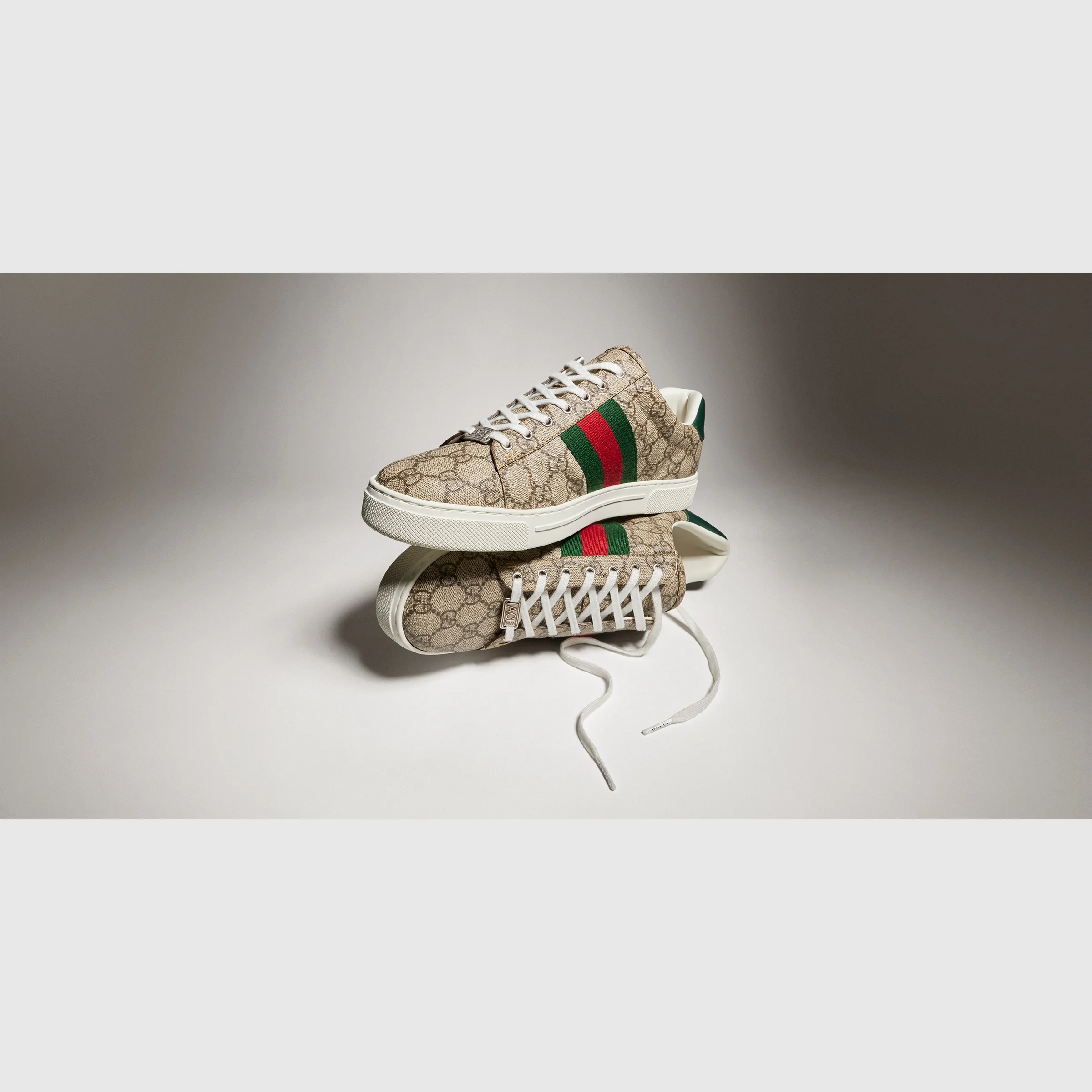 Men's Gucci Ace sneaker with Web - 1