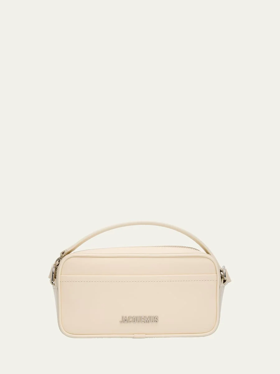 Men's La Baneto Leather Crossbody Bag - 1