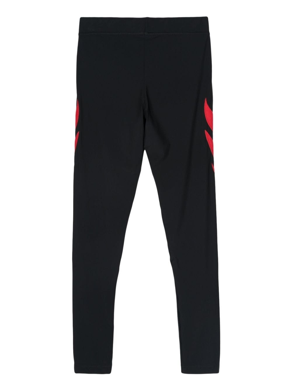 heart-print leggings - 2