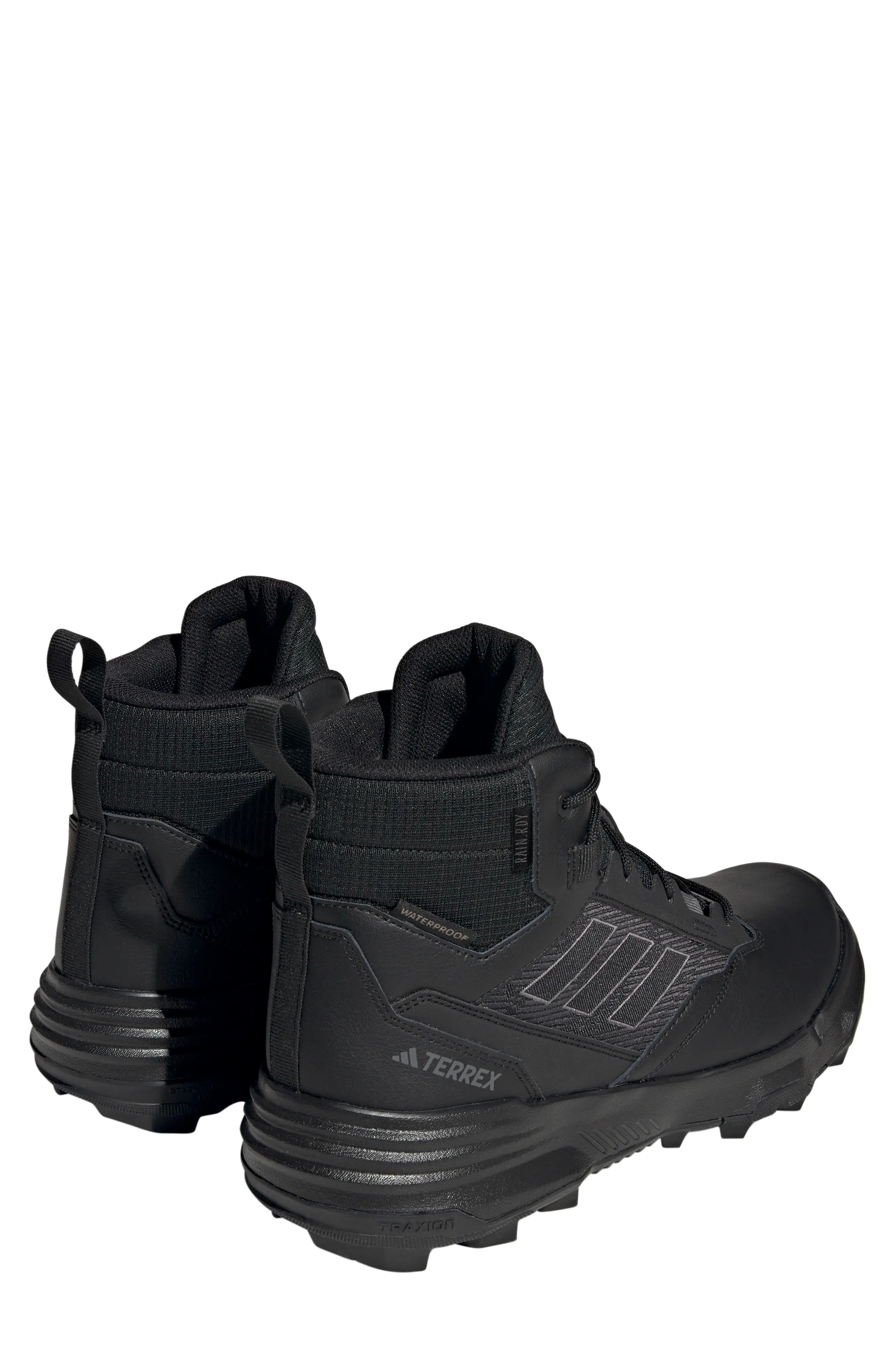 Unity Rain RDY Mid Hiking Shoe in Black/Black/Grey - 3