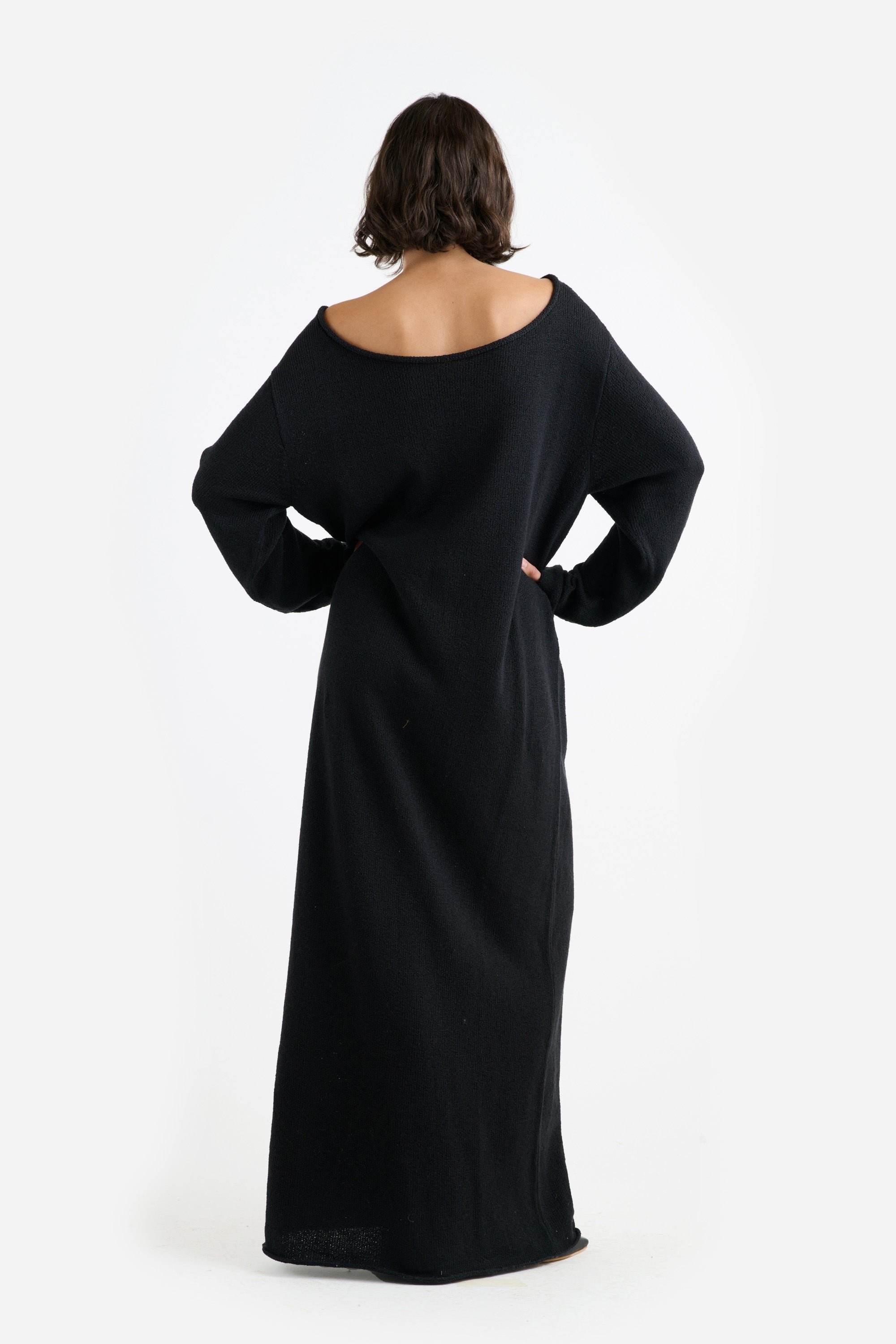 NORA LITE OVERSIZED DRESS L/S - 4