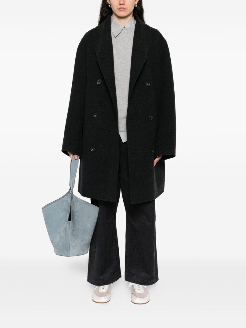 SOFIE D'HOORE shawl-collar double-breasted coat outlook
