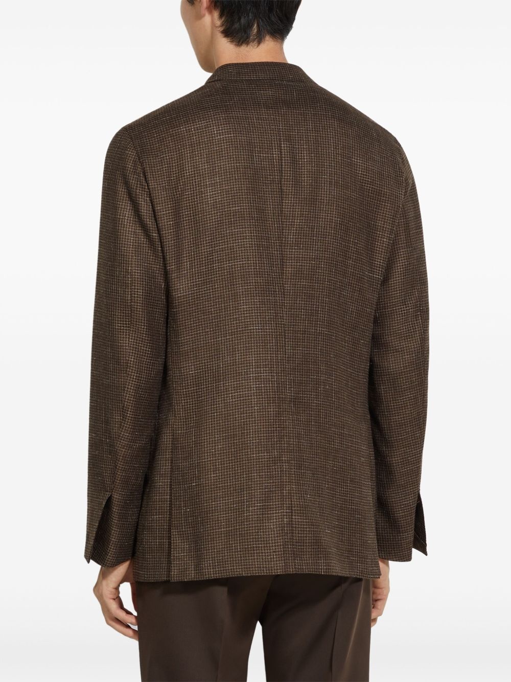 houndstooth blazer - 4