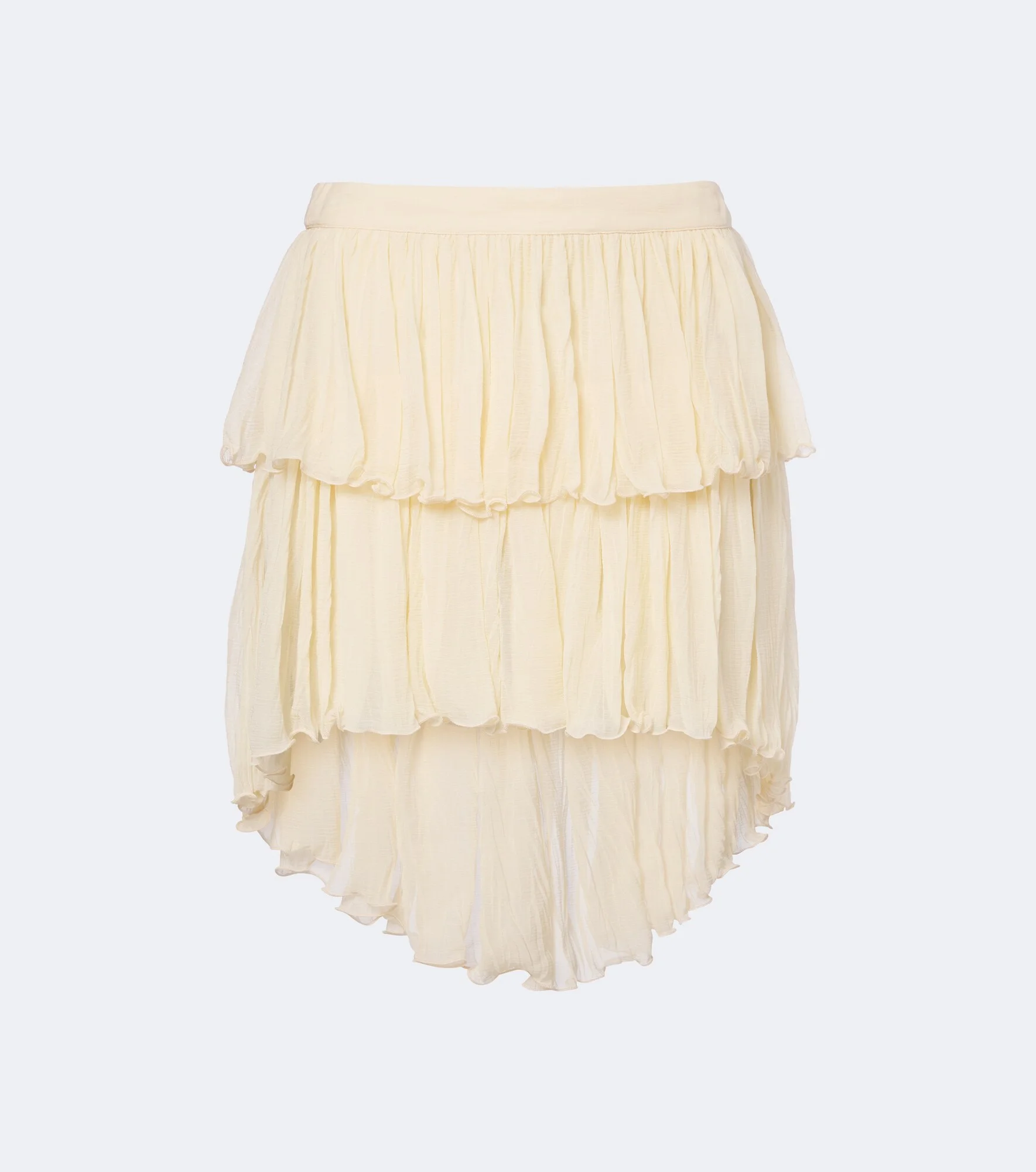 Asymmetric miniskirt - 1