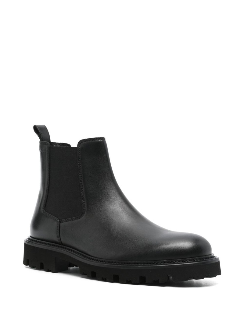 BOSS leather boots outlook