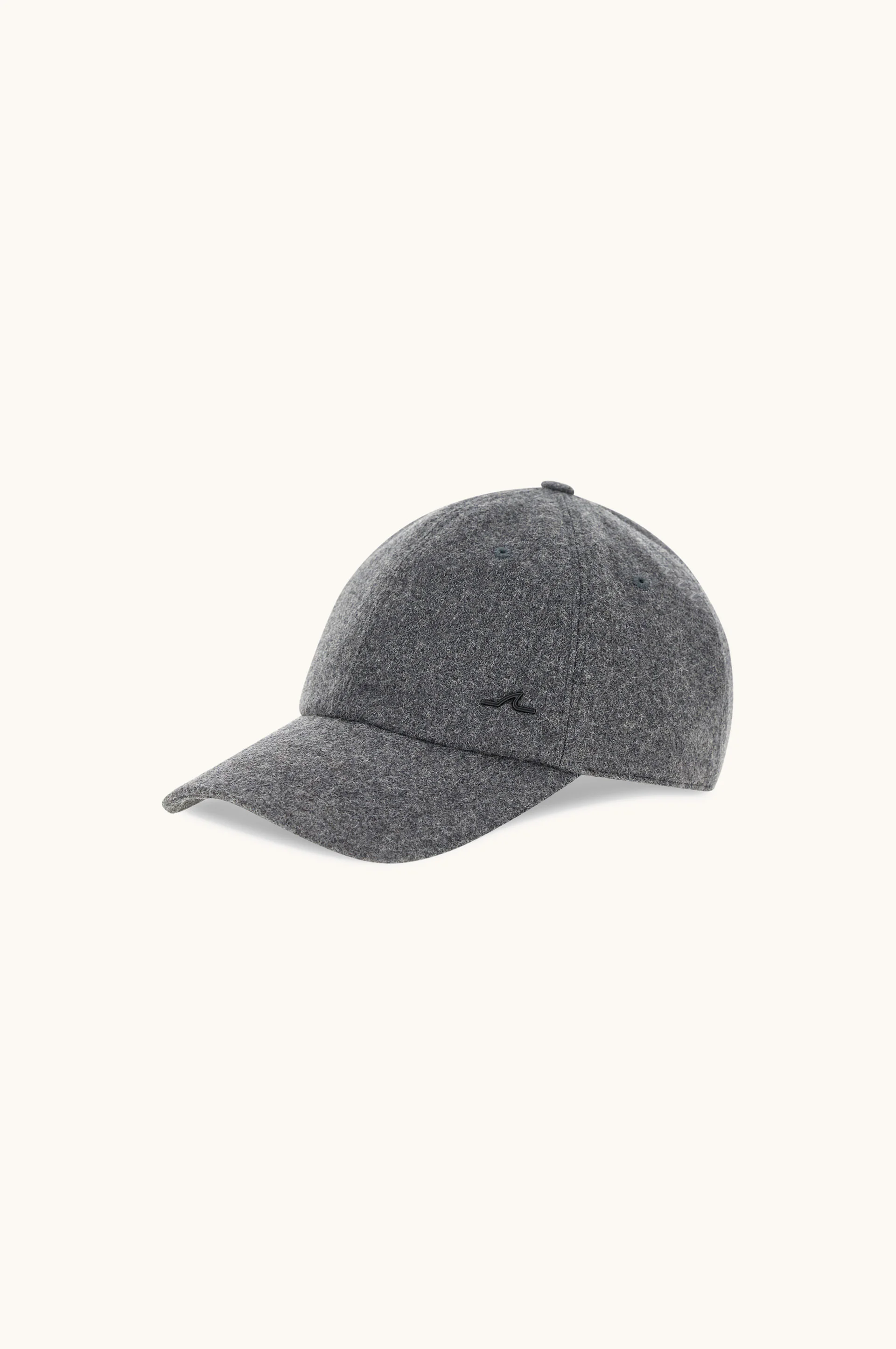 WOOL BLEND BASEBALL CAP - 1