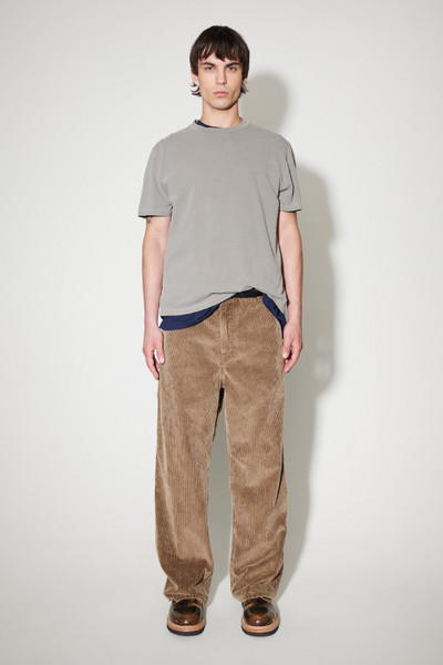 Our Legacy Joiner Trouser Brown Enzyme Cord outlook