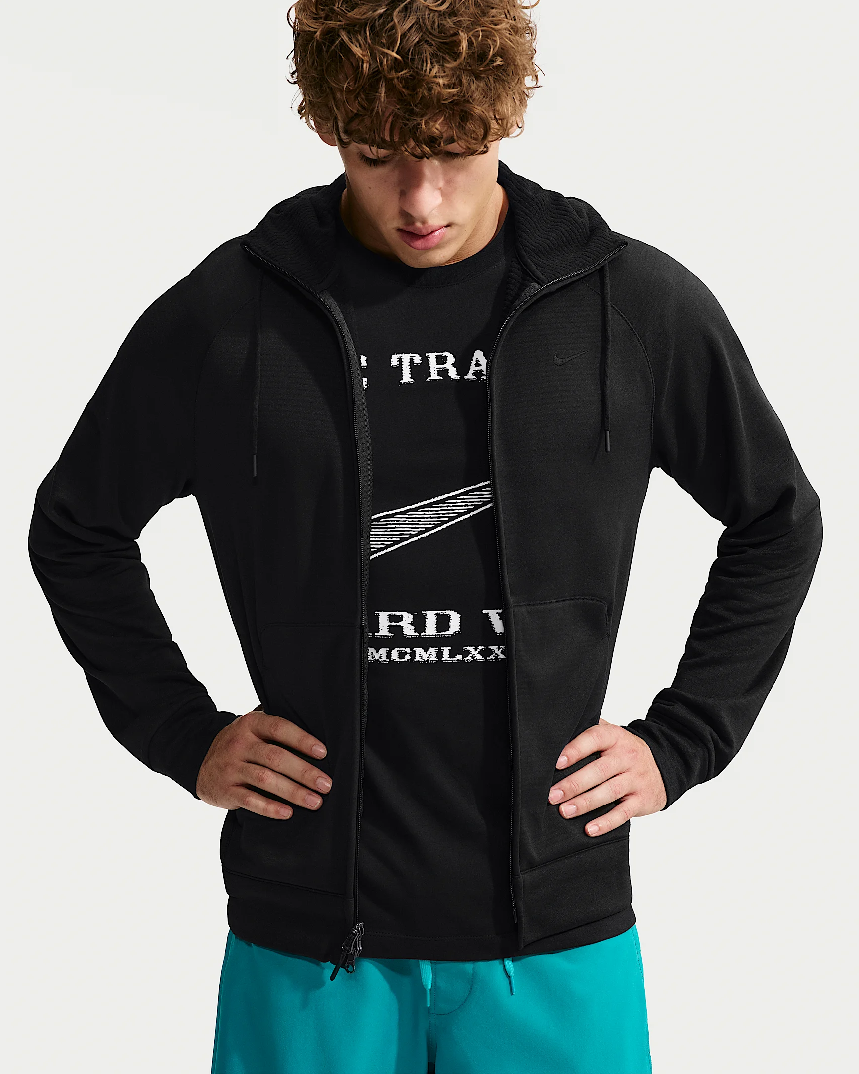 Nike Primary NanoKnit Men's Therma-FIT Full-Zip Hoodie - 1